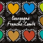 Cœurs couleurs Bourgogne Franche-Comté